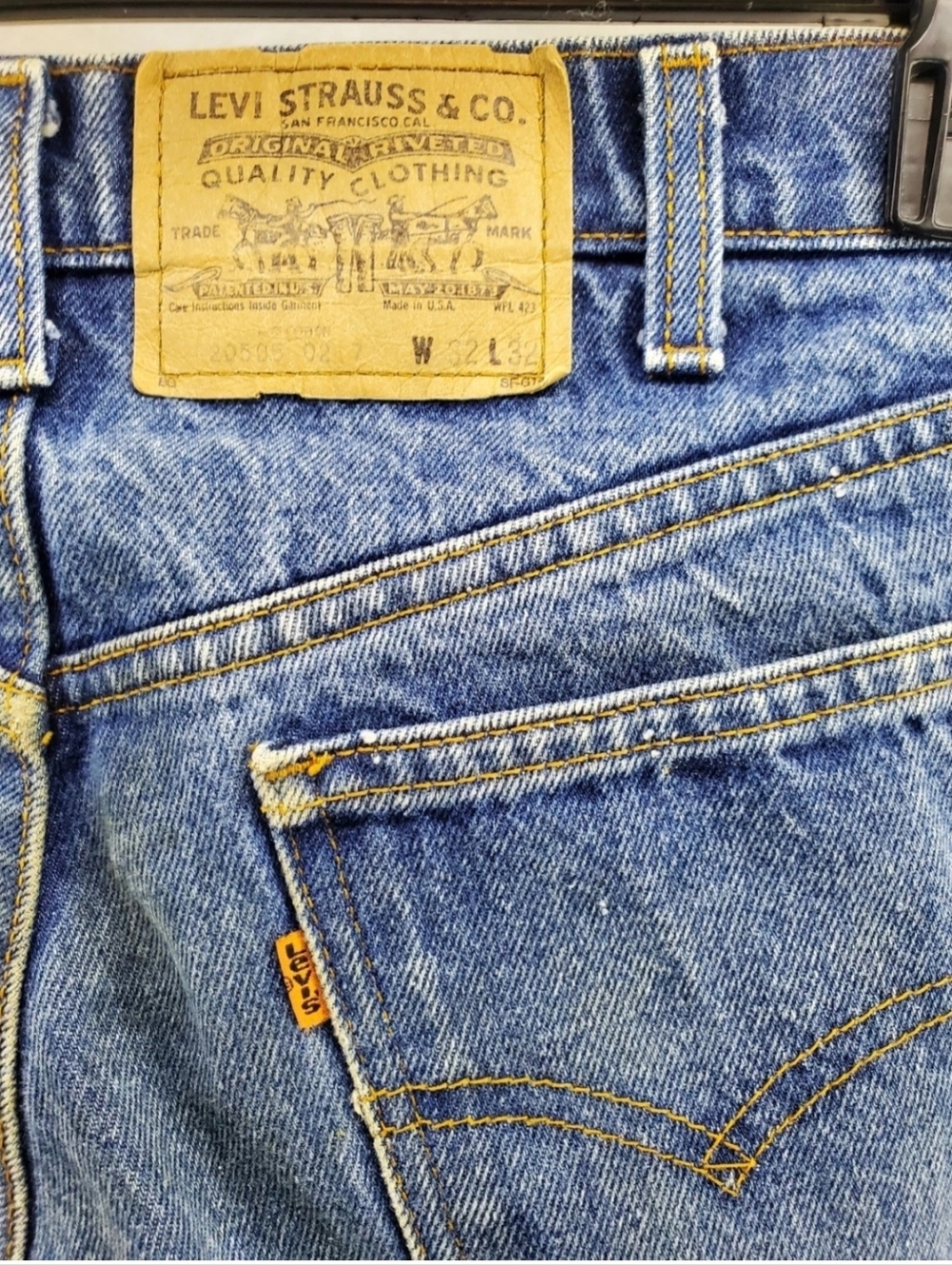 Levi's Men's Light Blue Relaxed Fit 30/32 Denim Jeans 20505-0217 Vtg